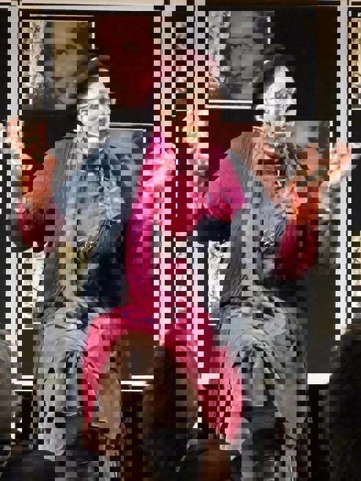 Lise Sæther fortalte om Inger Gulbrandsen